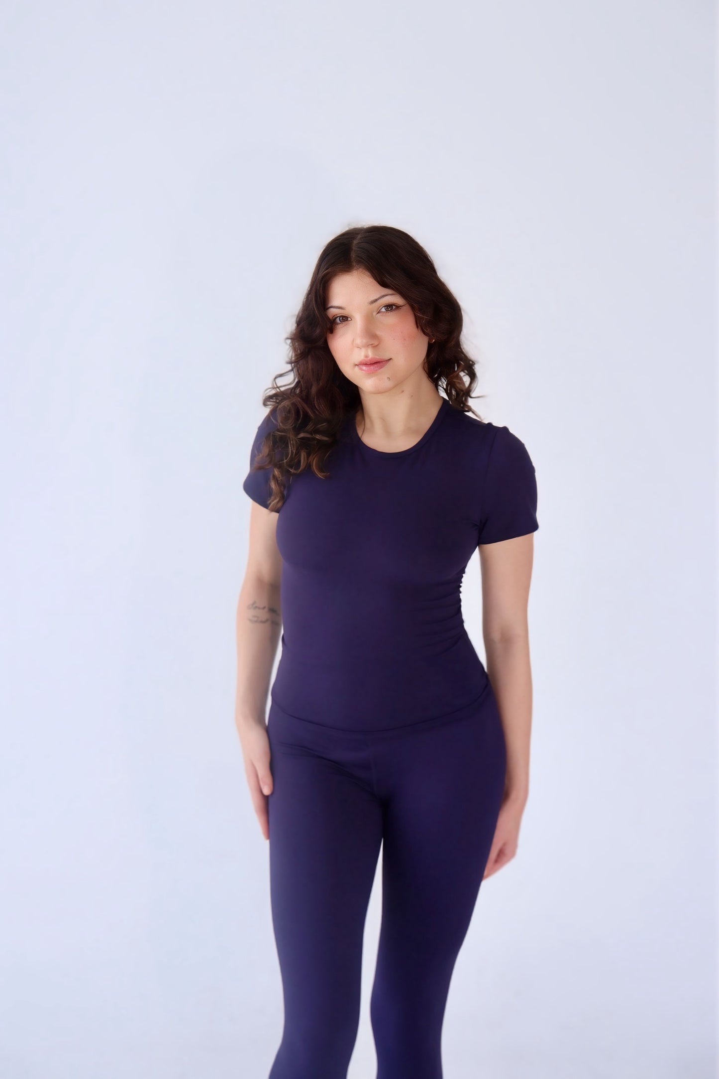 Nylon Slim Shirt (Short Sleeve)