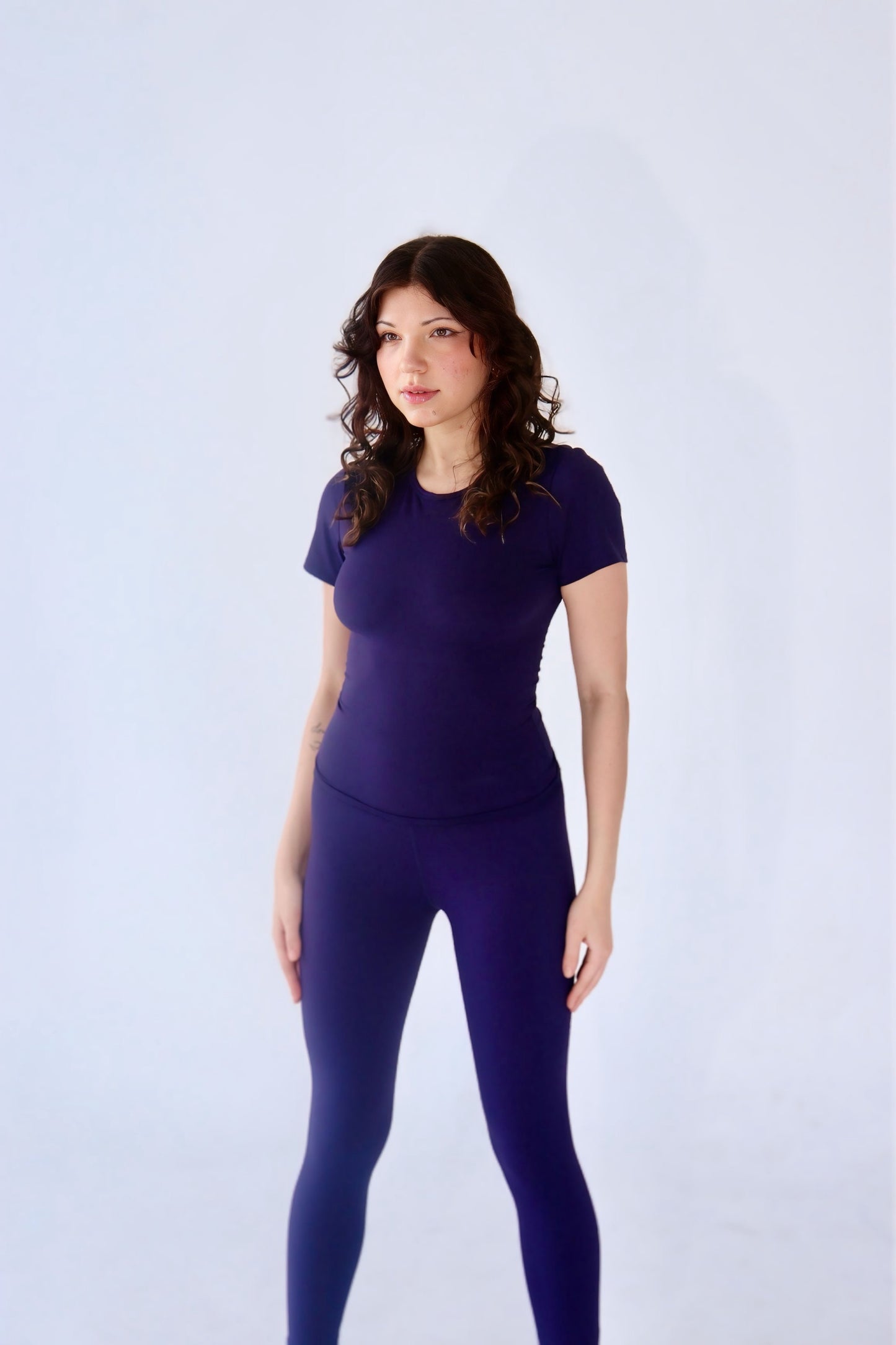 Nylon Slim Shirt (Short Sleeve)