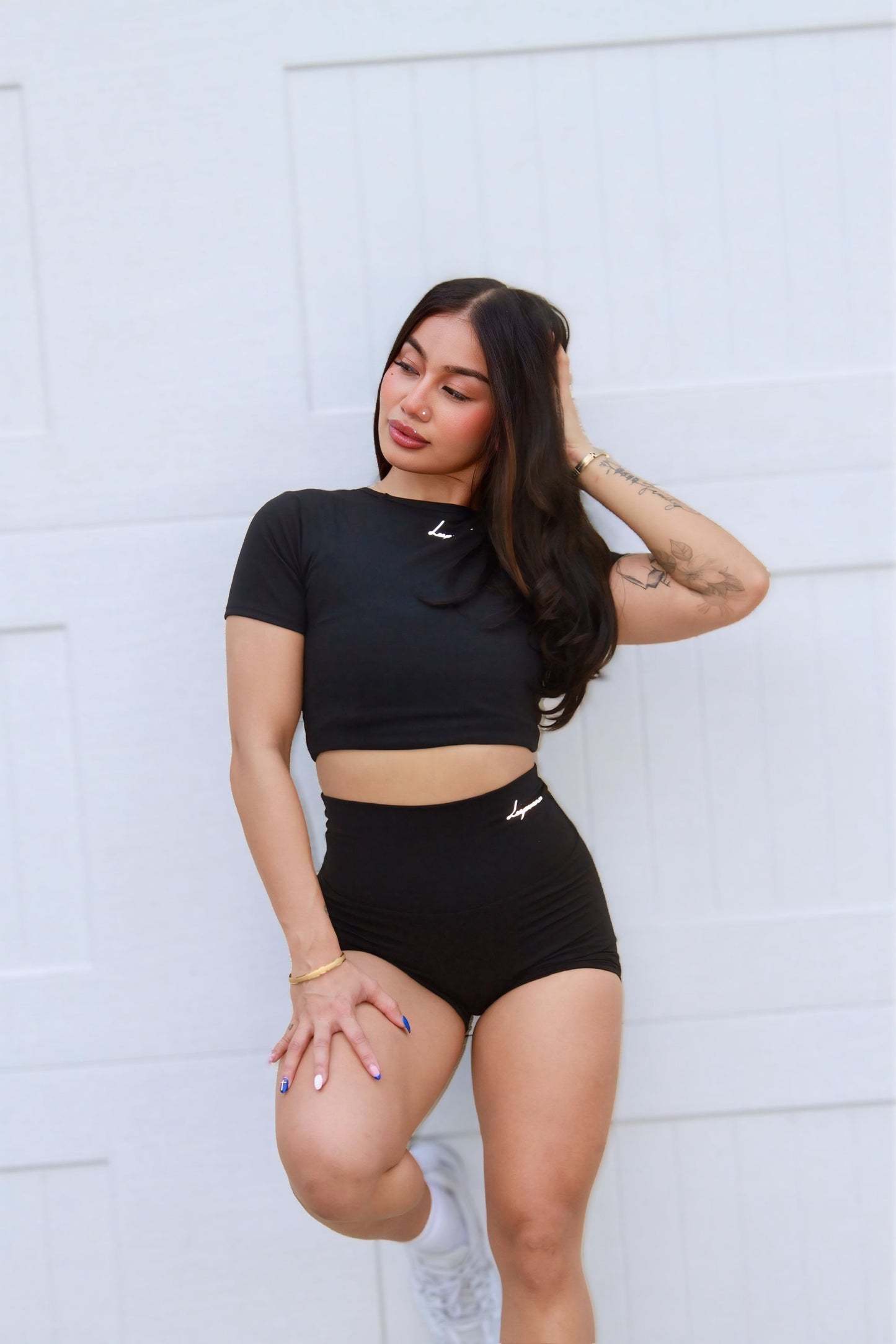 Nylon Slilm Shorts